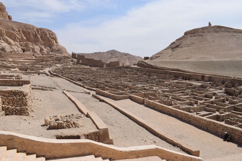 DeirElMedina Vallée des artisans Louxor Egypte
