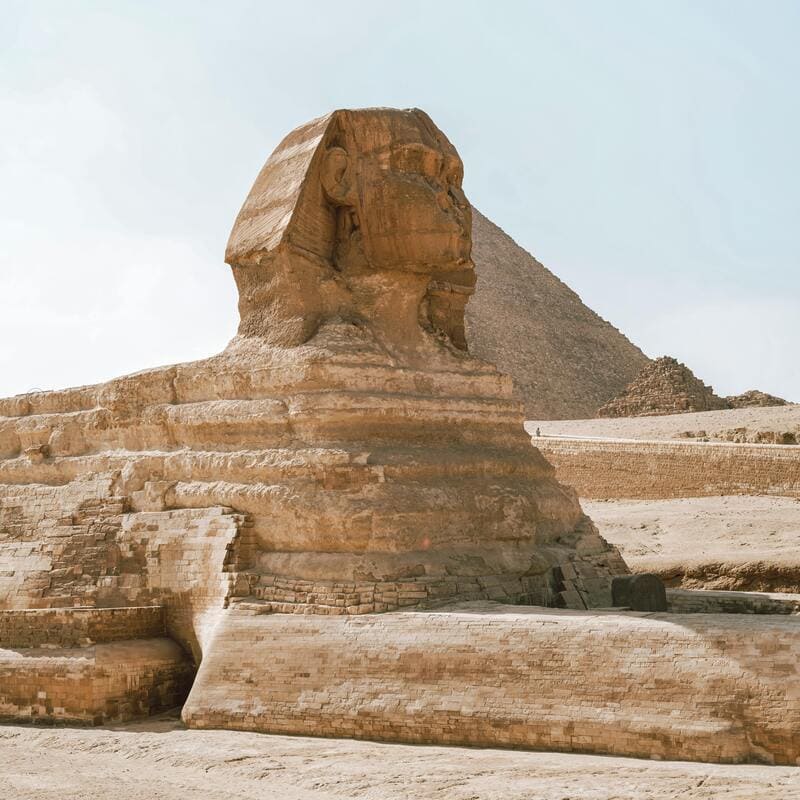 Sphinx Gizeh Egypte