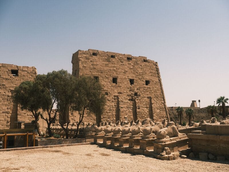 entrée temple karnak