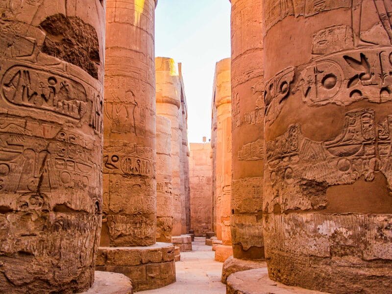 colonnes temple karnak