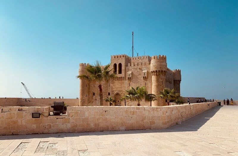 remparts citadelle de qaitbay alexandrie