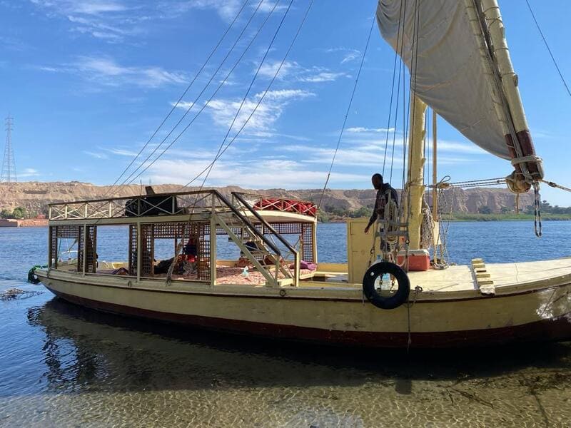 felouque bateau egypte