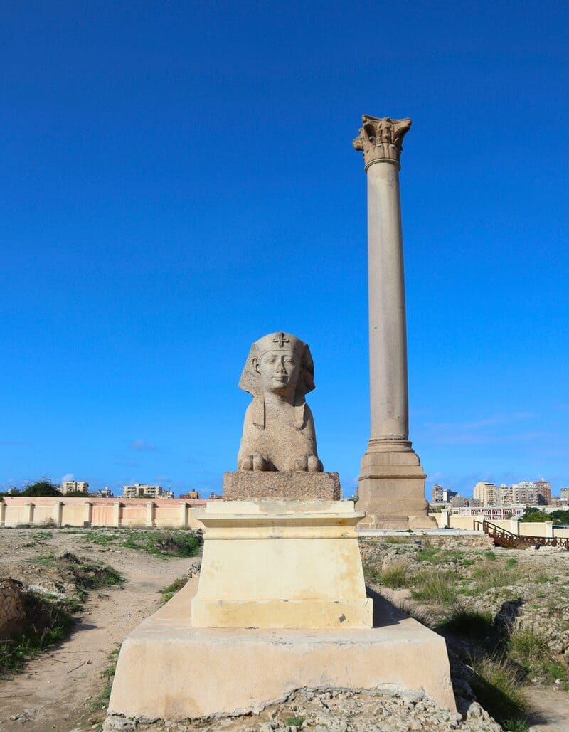 Colonne de Pompée à Alexandrie
