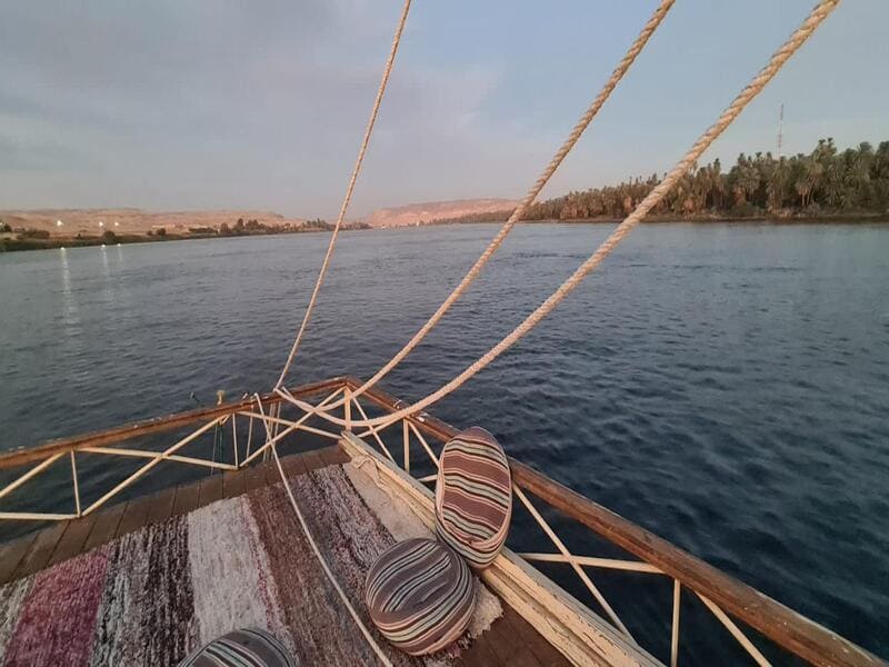 pont felouque bateau egypte